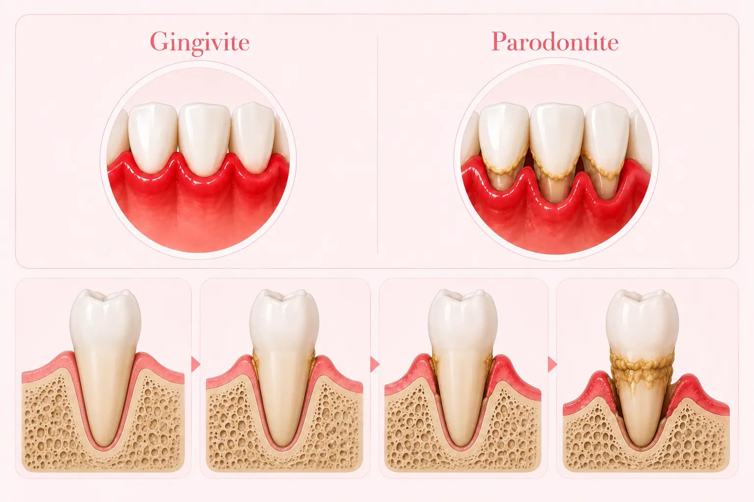 gingivite et parodontite
